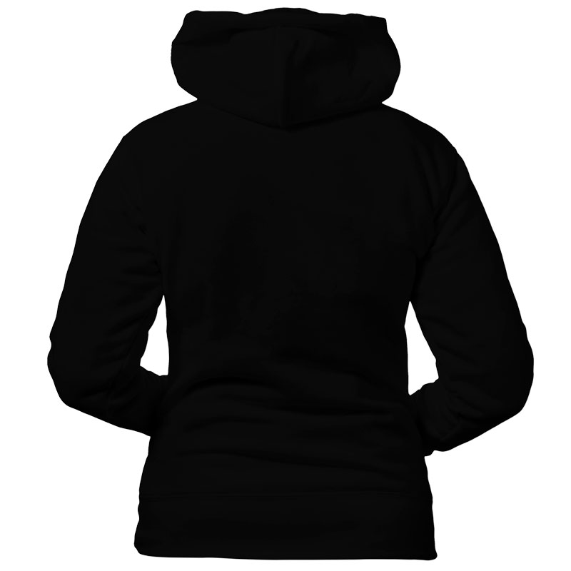 Sudadera Capucha Cremallera Mujer Trasero